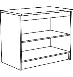 Brico Paprika Onderkast 100Cm Geborsteld Eik Melamine Online