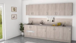 Brico Paprika Onderkast 100Cm Geborsteld Eik Melamine Online