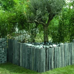 Penez Herman Paal Leisteen Zwart 100 X 8 X 6 Cm-Brico Online