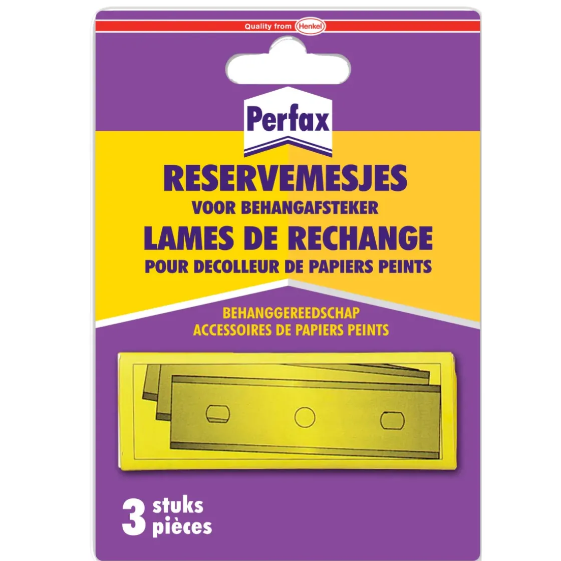 Perfax Reservemessen Behangverwijderaar 3 Stuks-Brico Best