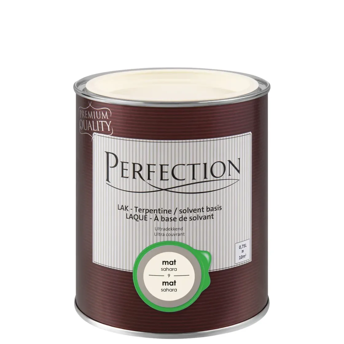 Perfection Lak Ultradekkend Mat Terpentine Sahara 750Ml-Brico
