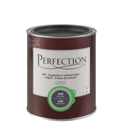 Perfection Lak Ultradekkend Mat Terpentine Antraciet 750Ml-Brico Sale