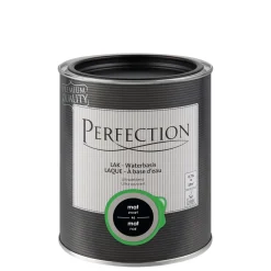 Perfection Lak Ultradekkend Mat Zwart 750Ml-Brico