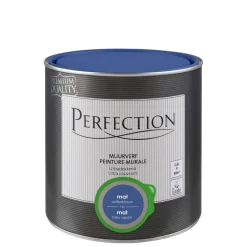 Perfection Ultradekkende Muurverf Saffierblauw Mat 2,5L-Brico Clearance