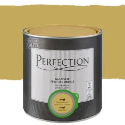 Perfection Ultradekkende Muurverf Honinggoud Mat 2,5L-Brico