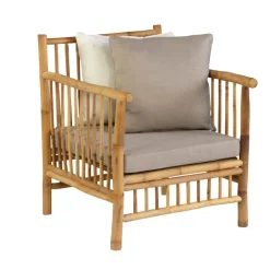 Persoon Exotan Bamboe Loungeset - Natural Finish-Brico Hot