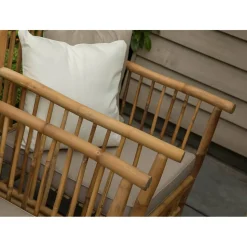 Persoon Exotan Bamboe Loungeset - Natural Finish-Brico Hot