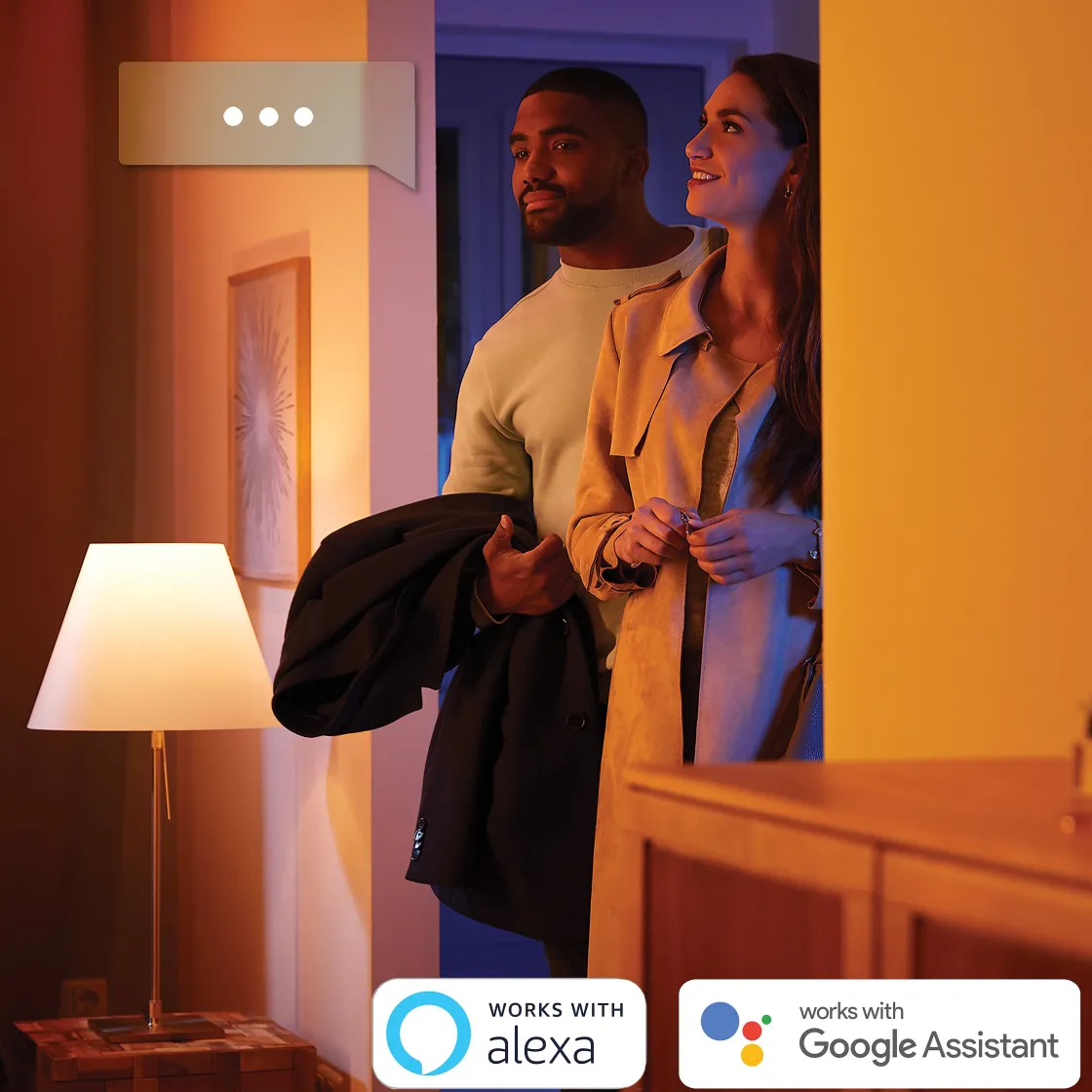 Brico Philips Hue Inbouwspot Xamento Chroom 9,3Cm Gu10 5,7W 3 Stuks Hot