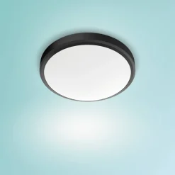 Brico Philips Plafondlamp Doris Zwart O31,3Cm 17W