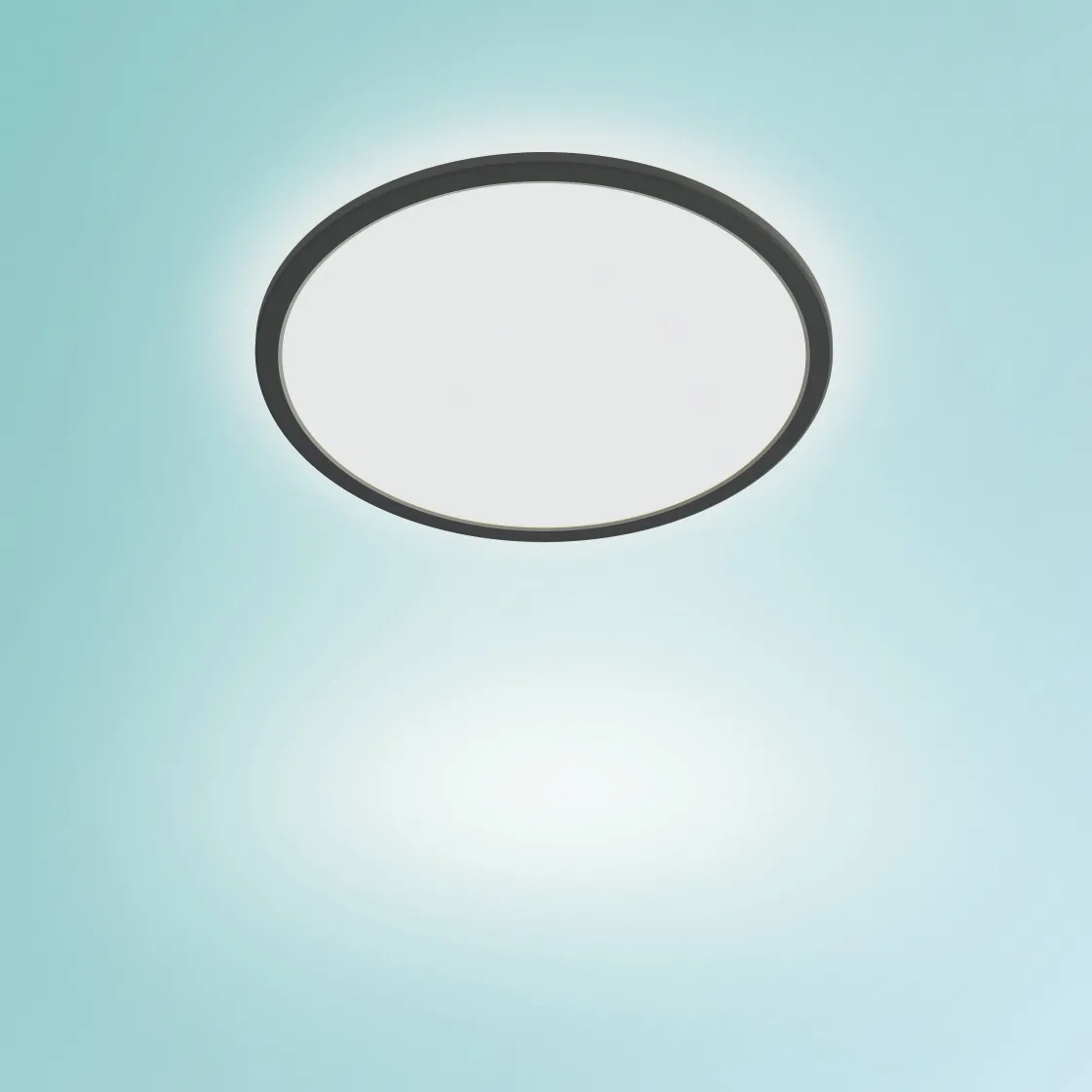 Brico Philips Plafondlamp Superslim Zwart O30Cm 18W