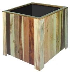 Plantenbak Acaciahout Vierkant 50X50Cm Natuurlijk-Brico Hot