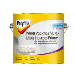 Polyfilla Primer Vochtige Muren Wit 2,5L-Brico Online
