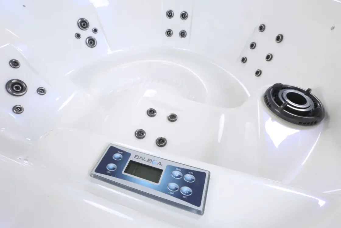 Poolstar Spa Acrylique Halfmoon 4 Personen-Brico Outlet