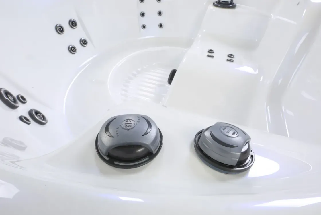 Poolstar Spa Acrylique Halfmoon 4 Personen-Brico Outlet