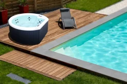 Poolstar Spa Acrylique Halfmoon 4 Personen-Brico Outlet