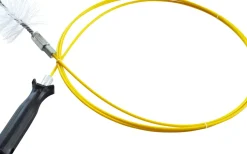 Onderhoud<Brico Practo Veegset Voor Pelletkachel Borstel + Soepele Stok Glasvezel O8Cm 3M