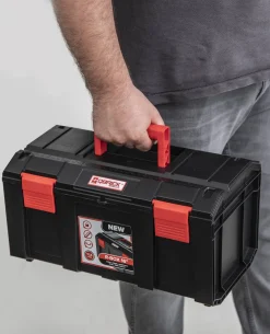 Brico Qbrick Gereedschapskoffer Set Regular R-Box 19