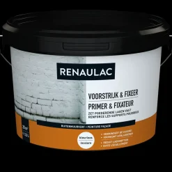 Renaulac Buitenmuurverf Gevel Voorstrijk & Fixeer Transparant 2,5L-Brico