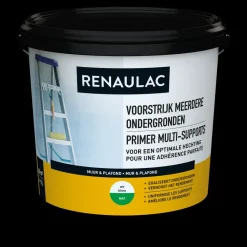 Renaulac Voorstrijk Meerdere Ondergronden Wit 5L-Brico Discount