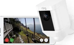 Ring Camera Spotlight Cam Battery Wit 110Db Sirene-Brico Online