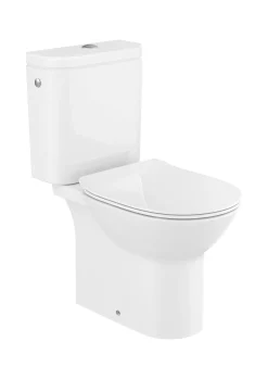 Brico Roca Duoblok Toilet Athena I Pk Afvoer I Soft-Close Toiletzitting Wit Best