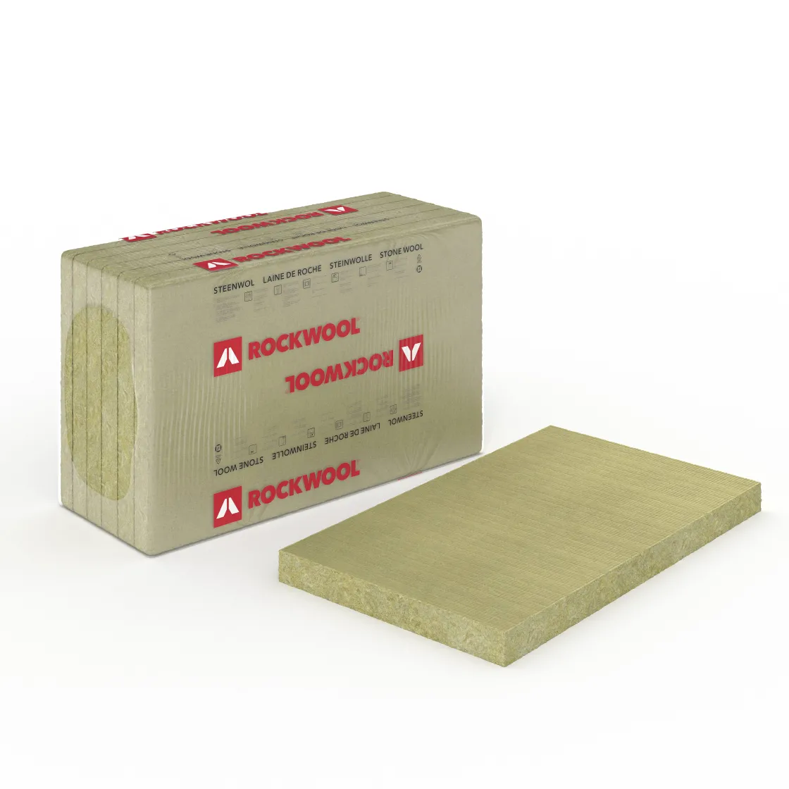 Brico Rockwool Isolatieplaat Plus - Steenwol - Rd-Waarde 2M² K/W - 70Mm - 100X60Cm - 3,6M² - 6 Stuks Sale