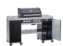 Rosle Gasbarbecue Videro G4-Sl 30Mbar 154X60X118Cm-Brico New