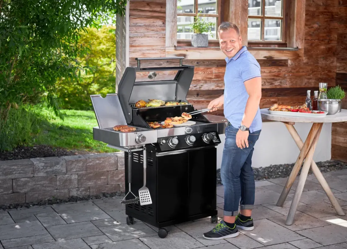 Rosle Gasbarbecue Videro G3-S Vario 30Mbar 70,5X65,5X65,5Cm-Brico Sale