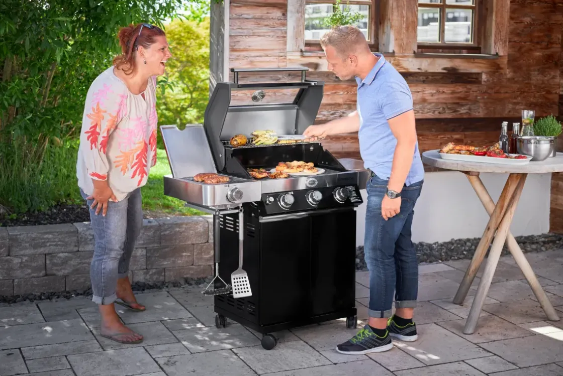 Rosle Gasbarbecue Videro G3-S Vario 30Mbar 70,5X65,5X65,5Cm-Brico Sale