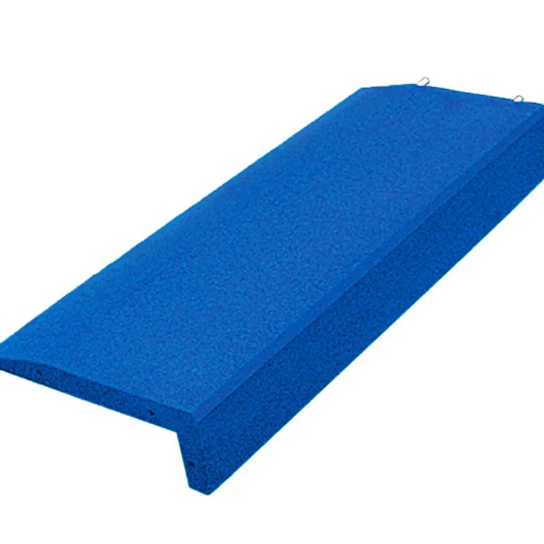 Rubber Rand Opsluitband L-Vormig - 100X40X14,5 Cm - Blauw-Brico Online