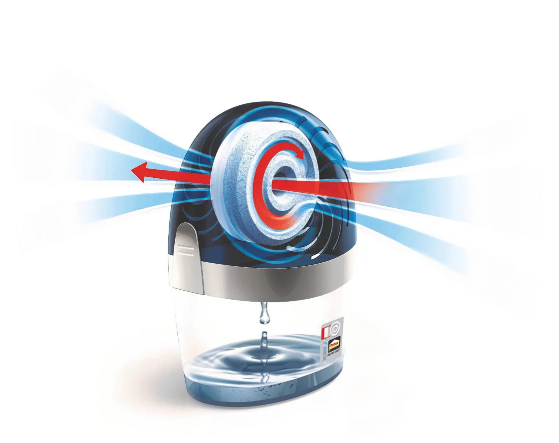 Brico Rubson Navullingen Vochtopnemer Aero360 Neutraal 2 Stuks New