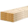 Brico Ruw Hout Witte Noorse Den 210 X 4,8 X 2,2 Cm - 10 Stuks Discount