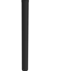 Kachelbuizen<Brico Saninstal Kachelpijp O80Mmx100Cm Zwart Geemailleerd Staal