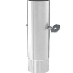 Kachelbuizen<Brico Saninstal Kachelpijp O125Mmx100Cm Zwart Geemailleerd Staal