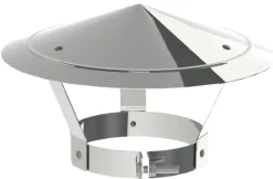 Kachelbuizen<Brico Saninstal Kap O150Mm Rvs