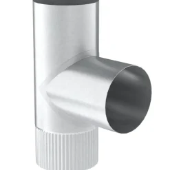 Kachelbuizen<Brico Saninstal T-Stuk 90° O150Mm Verzinkt