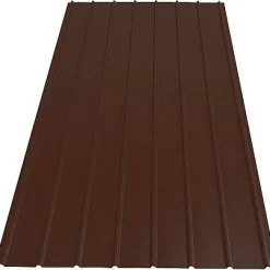 Brico Scala Plastics Profielplaat Gelakt Mahonie Discount