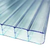 Brico Scala Plastics Transparante Polycarbonaat Kanaalplaat Helder 1,5X1,05M New