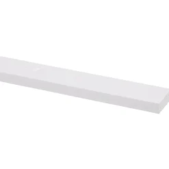 Brico Schaaflat Grenen Gegrond Wit 9,5X28Mm 270Cm New