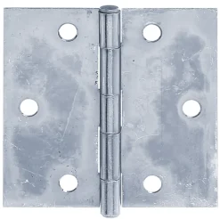 Scharnier 18X30Mm Vermessingd 4 Stuks-Brico Best