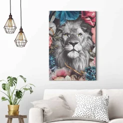 Brico Schilderij Leeuw Bont 60X90Cm Clearance