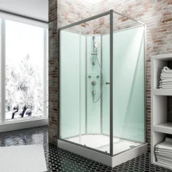 Brico Schulte Complete Cabine - Schuifdeur - 120X90 - Links - Ibiza Sale