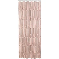 Brico Sealskin Brave Douchegordijn 180X200 Cm Peva Donkerroze / Wit Outlet