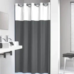 Brico Sealskin Douchegordijn Double Polyester/Katoen 180X200Cm Grijs Sale