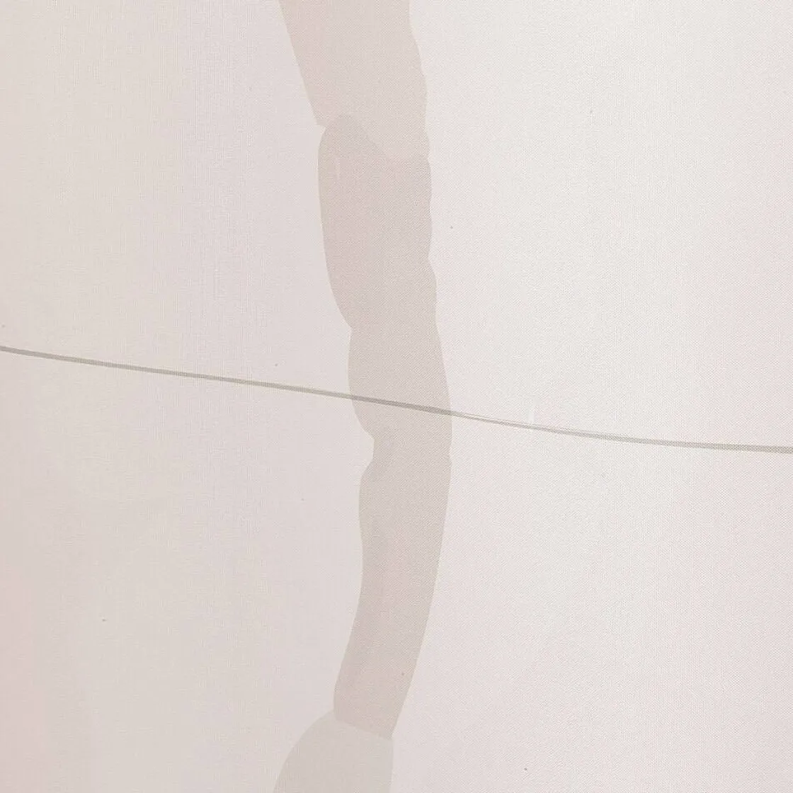 Brico Sealskin Douchegordijn Earth 180X200Cm Polyester Donkergroen/ Off-White Outlet