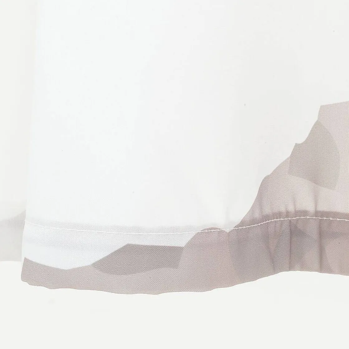 Brico Sealskin Douchegordijn Earth 180X200Cm Polyester Donkergroen/ Off-White Outlet