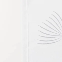 Brico Sealskin Douchegordijn Flow 180X200Cm Polyester Zwart/ Wit New