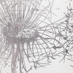 Brico Sealskin Douchegordijn Flow 180X200Cm Polyester Zwart/ Wit New