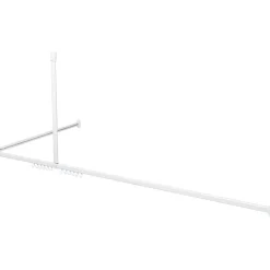 Brico Sealskin Easy Roll Douchegordijnstangset 90X90X90Cm Wit