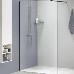 Brico Sealskin Inloopdouche Mix&Match-Set Walk In Type A3 1180Mm Breed Matzwart |8Mm Dik Helder Veiligheidsglas